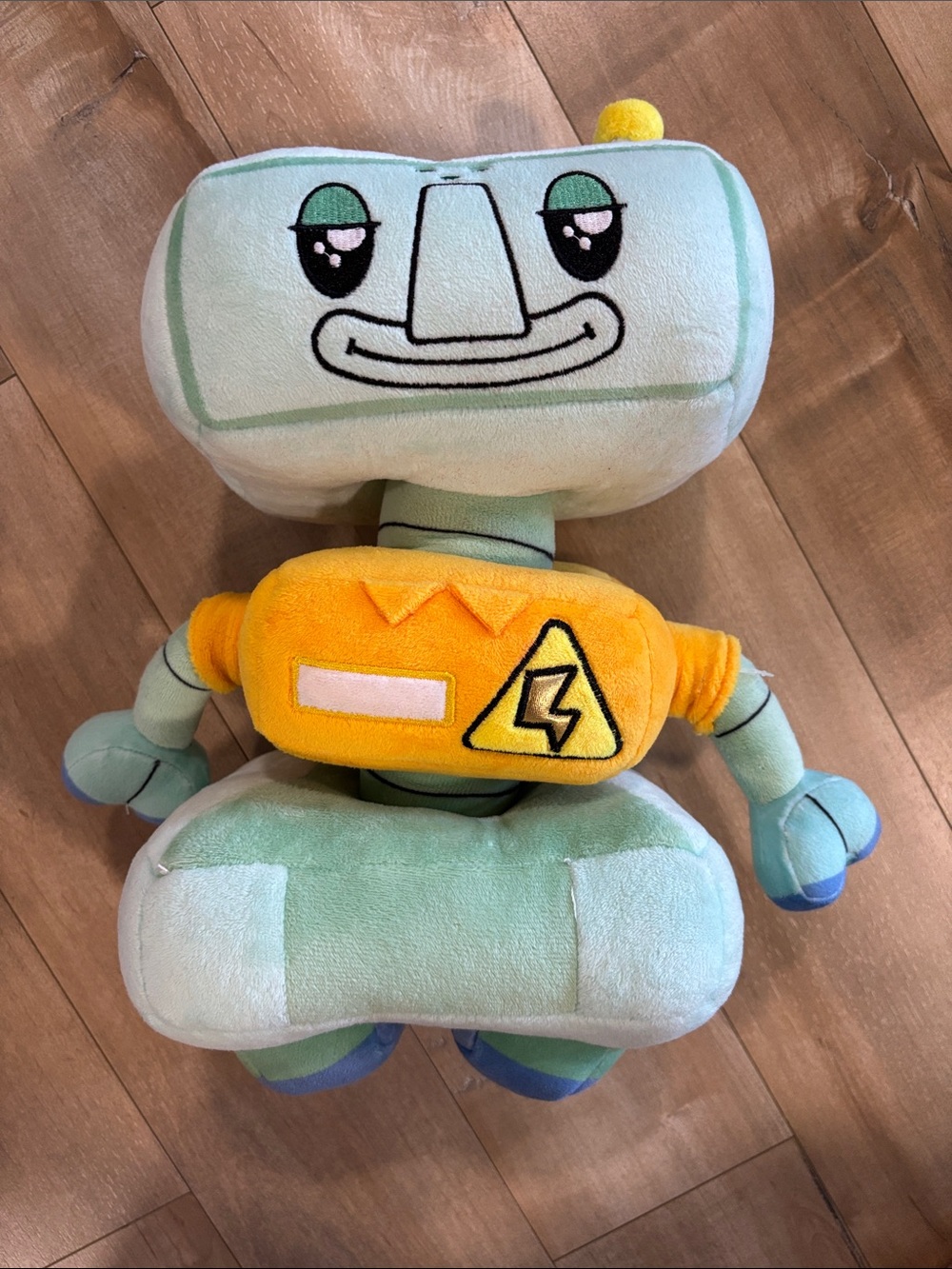 Squidward Lankybox robot plush, limited edition.